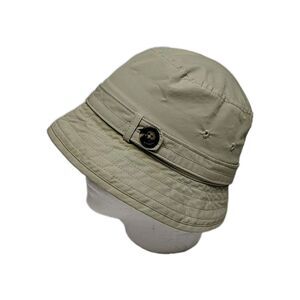Eddie Bauer Bucket Hat Fabric Lined Small / Medium Beige Travel Summer Sun S/M